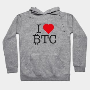 I love BTC Hoodie